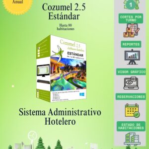 cozumel 2.5 estándar hasta 40 habitaciones